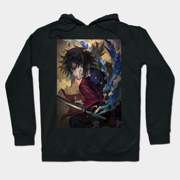 Water Breath Master Giyu Hoodie by Valoka